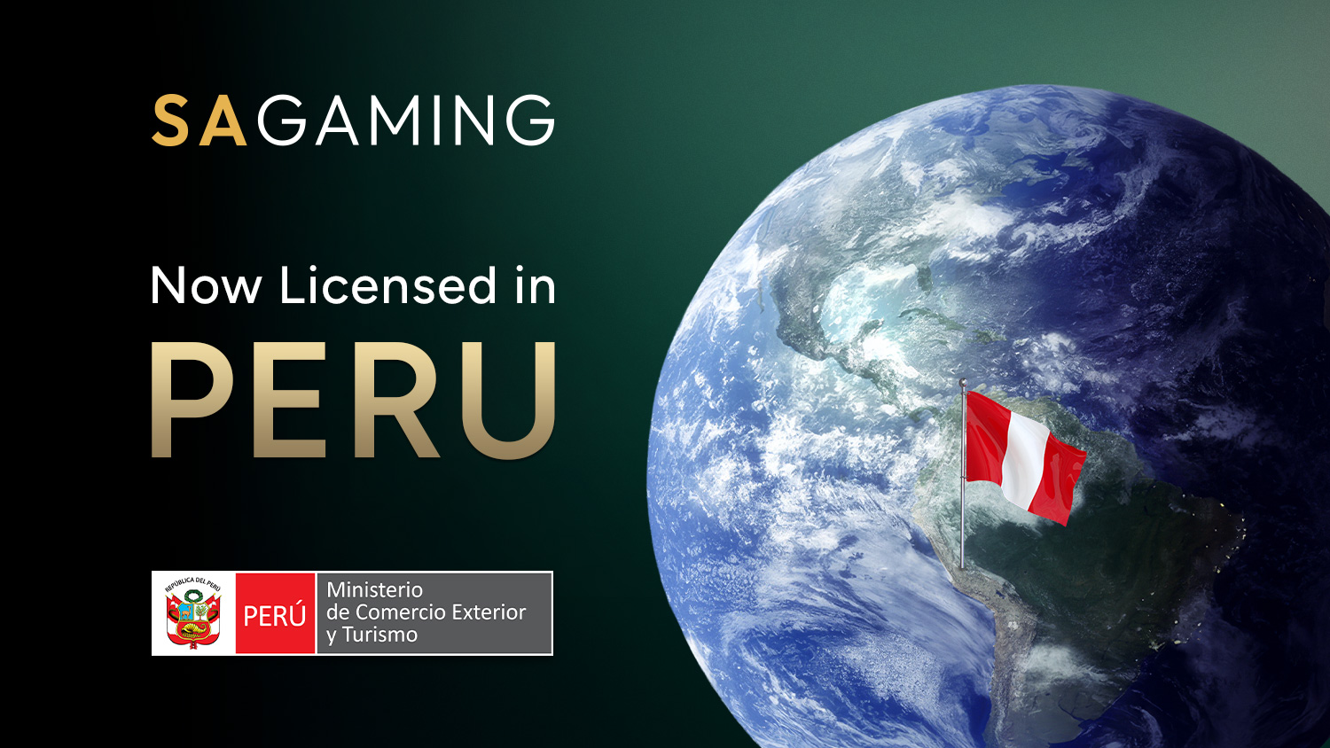 SA Gaming kini dilesenkan di Peru!